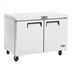 Thumbnail image #2 for Atosa Two-Section Undercounter Reach-In Freezer, 8.7 Cu. Ft., Solid Doors