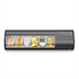 Thumbnail image #2 for Koolmore 60-Inch Countertop Sushi Display Refrigerator with Curved Front Glass and Rear Sliding Doors