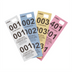 Thumbnail image #2 for Blue Coat Check Tickets, 500 per Box