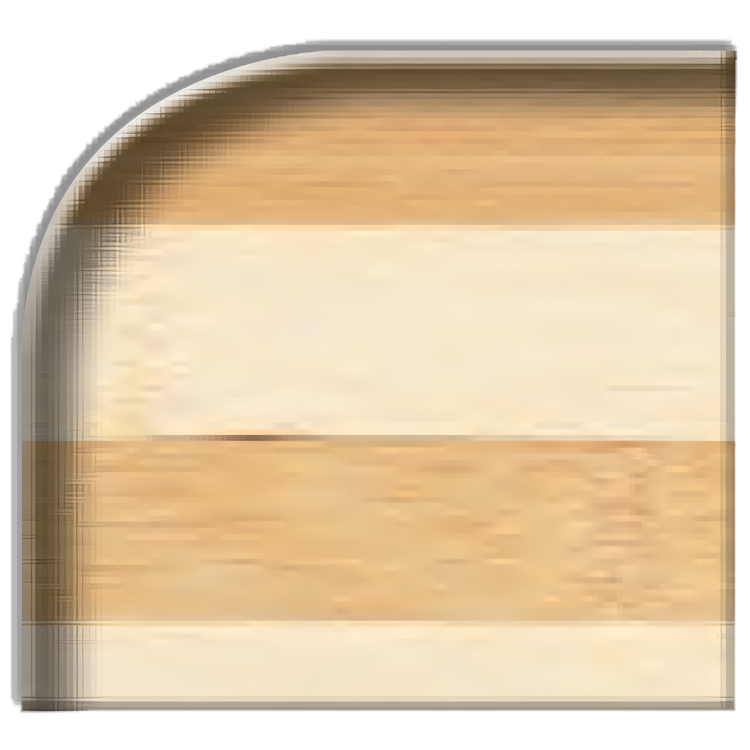 Product image #2 for Glasteel™ Rectangular Cafeteria Tray, 16-3/8 x 12 Inches, Low-Edge, Butcher Block Woodgrain, Fiberglass