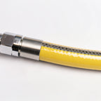 Thumbnail image #2 for BK Resources 10-754-1-70 3/4" x 48" Braided Stainless Steel Gas Connector Kit with Shut-Off Valve and Quick Disconnect Case of 70