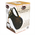 Thumbnail image #2 for Winco VSW-64K 64 Oz Double-Wall Insulated Swirl Plastic Beverage Server - Black (Includes Colored ID Tags)