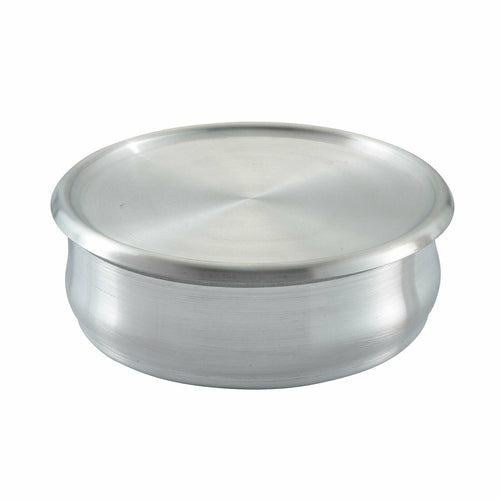 Product image #2 for Winco 48 Oz Aluminum Dough Retarding/Proofing Pan, 7-7/8 Inch Diameter x 3 Inch High, Stackable
