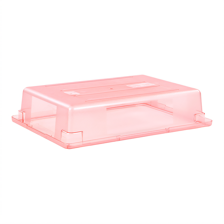 Product image #2 for StorPlus™ Red Color-Coded Polycarbonate Food Storage Box, 8.5 Gallon, 26 x 18 x 6 Inch