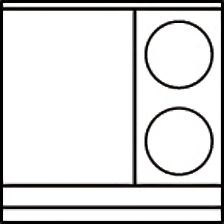 Product image #2 for Lang 30-Inch Electric Range with Convection Oven Base, Snap Action Griddle and 2 French Plates