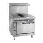 Thumbnail image #1 for Imperial (Middleby) Spec Series IHR-G18-1HT-M Heavy-Duty 36-Inch Gas Countertop Modular Griddle Range, Manual Controls, 80,000 BTU