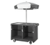 Thumbnail image #2 for Cambro Camcruiser Vending Food Cart with 1 Full-Size Pan Well and 60-Inch Umbrella