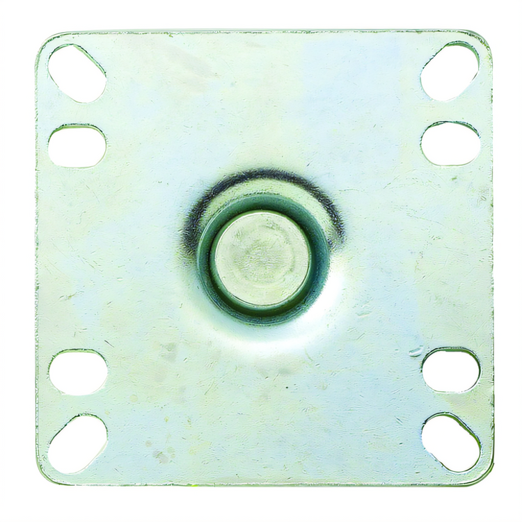 Product image #1 for Winco Universal 5-Inch Polyurethane Plate Caster Set with Brake, 220-Lb Capacity