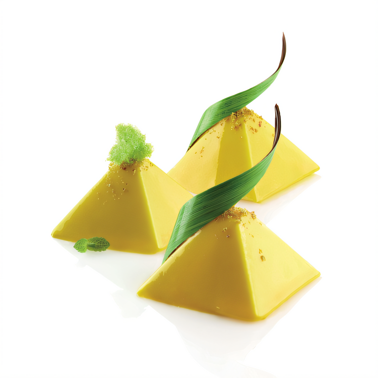 Product image #2 for Silikomart Flexible Pyramid Baking Mold, 35-Cavity