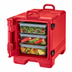Thumbnail image #2 for Cambro Ultra Pan Carrier Front-Loading Insulated Food Pan Carrier, Hot Red