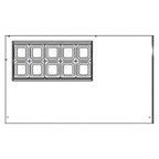 Thumbnail image #2 for Beverage Air SPED60HC-10C-4 60-Inch Two-Section Sandwich Prep Refrigerator, 16 Cu. Ft., 4 Drawers, 10-Pan Top