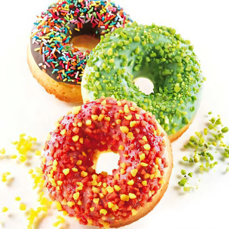 Product image #2 for Silikomart 24-Cavity Flexible Non-Stick Silicone Donut Mold