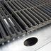 Thumbnail image #2 for General 36-Inch Countertop Natural Gas Char-Rock Charbroiler, 3 Burners, 105,000 BTU