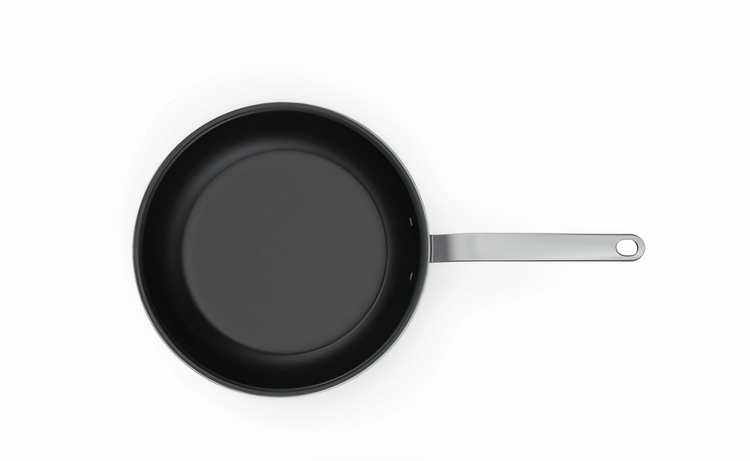 Product image #2 for Vollrath Tribute 12.688-Inch Induction Ready 18-8 Stainless Steel Fry Pan