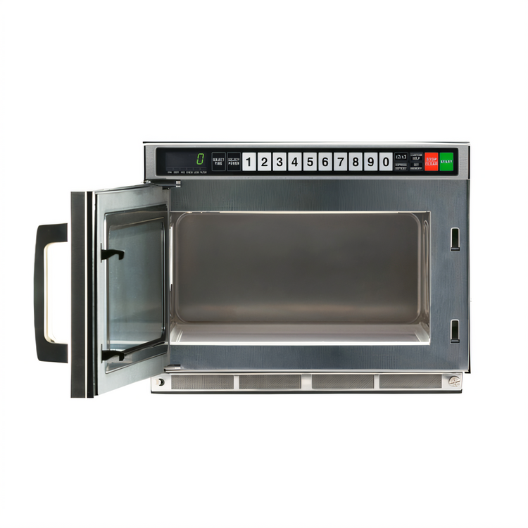 Product image #2 for Sharp TwinTouch Heavy-Duty Commercial Microwave Oven, 1200 Watts, 0.75 Cu. Ft.