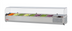 Thumbnail image #2 for Turbo Air E-Line 72-Inch Countertop Refrigerated Salad Prep Table with Clear Hood