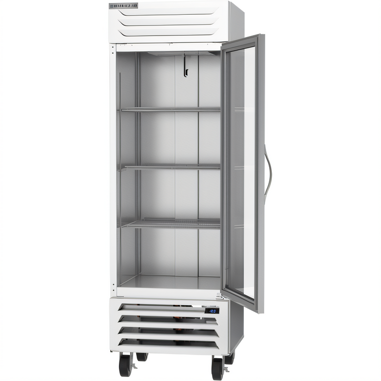 Product image #2 for Beverage-Air Vista® Series One-Section Reach-In Display Freezer with Hinged Glass Door, 19.08 Cu. Ft.