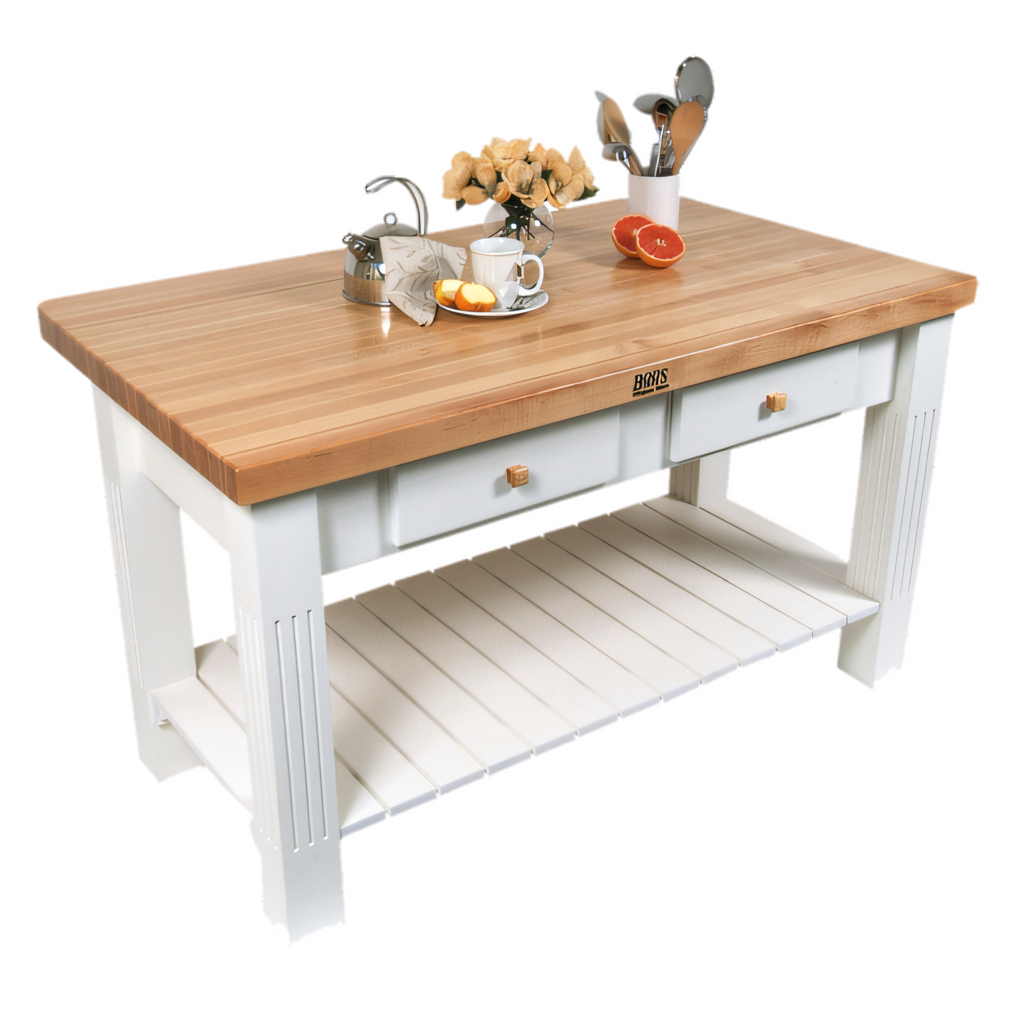 John Boos Grazzi Butcher Block Table - Thumbnail 2