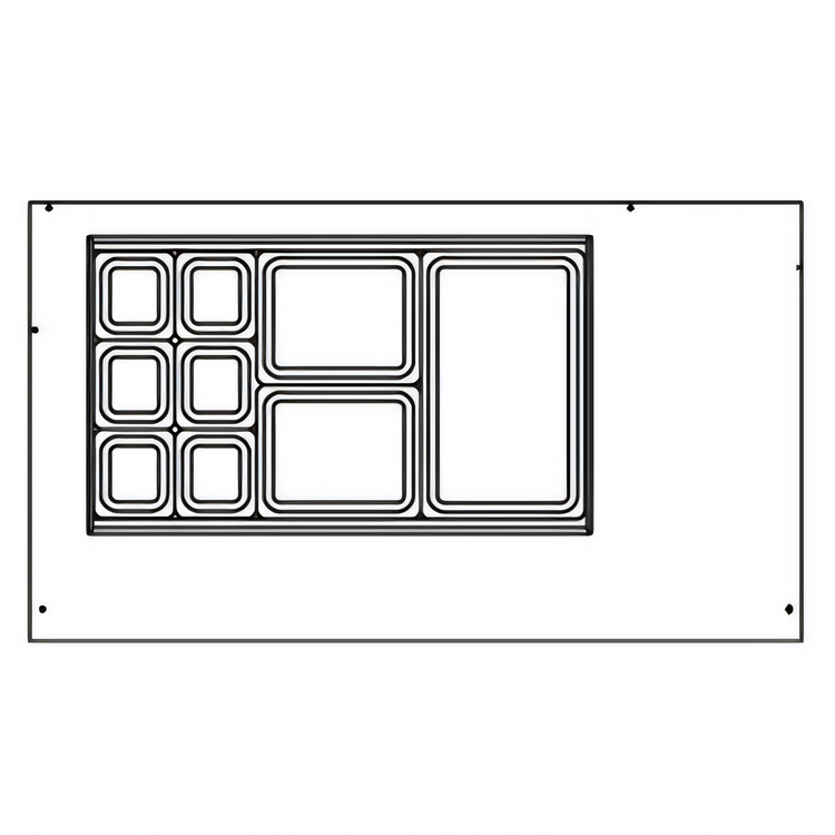 Product image #2 for Beverage-Air 60-Inch Mega Top Refrigerated Sandwich Prep Table with 4 Drawers and 18-Pan Capacity