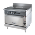 Thumbnail image #2 for Vulcan V Series 36-Inch Heavy Duty Gas Range with Radial Fin French Top and Convection Oven