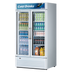 Thumbnail image #2 for Turbo Air Super Deluxe Two-Section Glass Door Merchandiser Refrigerator, 29.06 Cu. Ft., Bottom Mount, R-290