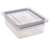 Thumbnail image #2 for Cambro Camwear GripLid Clear Polycarbonate Flat Food Pan Cover for GN 1/1 Pans
