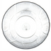 Thumbnail image #2 for Petal Mist 2.4 Qt Clear Polycarbonate Round Bowl with Floral-Shaped Edge