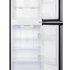 Thumbnail image #2 for Summit Commercial Summit Appliance FF882PL Refrigerator-Freezer, 7.0 cu. ft. capacity, Top-mount, 21.5"W x 23.5"D x 55.75"H, (2) adjustable