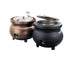 Thumbnail image #2 for Vollrath Cayenne Colonial Kettle 7 Quart Countertop Soup Warmer Package, Black