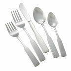 Thumbnail image #2 for Winco Houston 0025-04 6-Inch Heavy Weight Bouillon Spoon, 18/0 Stainless Steel, Satin Finish Case of 50
