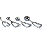 Thumbnail image #2 for Admiral Craft Equipment Corp. AMC-30 #30 1-1/4 oz Stainless Steel Squeeze-Handle Disher/Portioner Case of 72