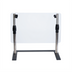 Thumbnail image #2 for Vollrath 48-Inch Mobile Countertop Breathguard with Adjustable Flat Acrylic Panel