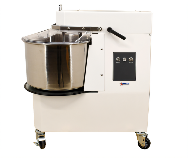 Product image #2 for Trento 32 Liter Spiral Dough Mixer with Removable 304 Stainless Steel Bowl, 220V, 1.1 kW