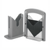 Thumbnail image #2 for Winco Manual Bagel Slicer with Non-Stick Serrated Blade and Clear Guard