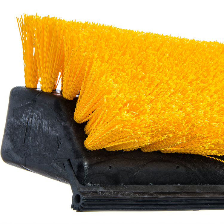 Product image #2 for Flo-Pac Hi-Lo 10-Inch Dual Surface Floor Scrub Brush with Squeegee, Split Shape, Without Handle