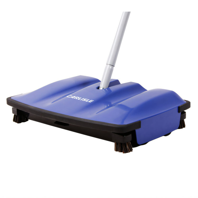 Product image #2 for Carlisle 12-Inch Multi-Surface Duo-Sweeper Carpet Sweeper, Blue
