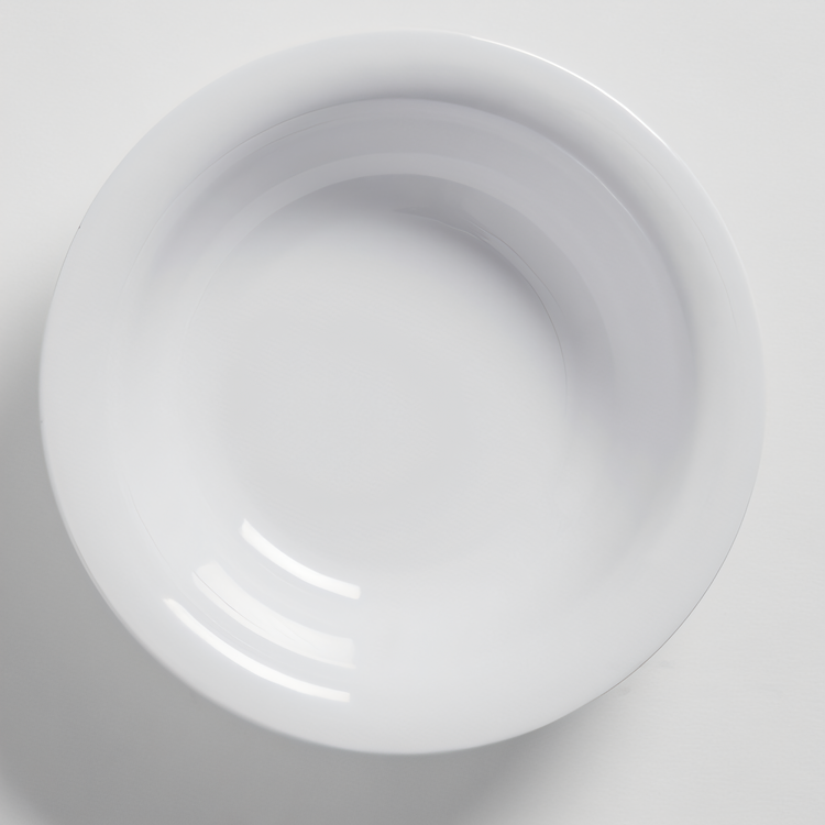 Product image #2 for American Metalcraft Jane 16 oz White Narrow Rim Round Melamine Bowl