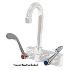 Thumbnail image #2 for Advance Tabco K-316-LU Faucet Wrist Handles, Hot and Cold, 4-Inch Blades, Pair