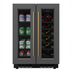 Thumbnail image #2 for KoolMore 24-Inch Dual Zone Panel-Ready French Door Under-Counter Wine Cooler
