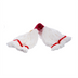 Thumbnail image #2 for Carlisle Medium Looped-End Microfiber Wet Mop Head, White, 5-Inch Wide Band