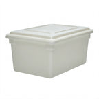 Thumbnail image #2 for Cambro 182612P148 17-Gallon Polyethylene Food Storage Container, 18 x 26 x 12 Inches, Natural White Case of 4