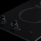 Thumbnail image #2 for Summit Commercial Summit Appliance CR2110B 2-Element Built-In Electric Radiant Cooktop, Glass-Ceramic Surface, Push-to-Turn Controls