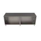 Thumbnail image #2 for BK Resources CST-3084 84 x 30 Inch Stainless Steel Chef Table, 16 Gauge Top, 18 Gauge Body, Adjustable Legs