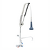 Thumbnail image #2 for EverSteel DuraPull Wall-Mount Workboard Pre-Rinse Unit with Add-On Faucet, 12-Inch Swing Nozzle, and 1.07 GPM Sprayer