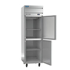 Thumbnail image #2 for Beverage Air Cross Temp® CT1HC-1HS 1-Section Convertible Reach-In Refrigerator/Freezer, 23.1 Cu. Ft., 2 Solid Doors, Top-Mounted Refrigeration