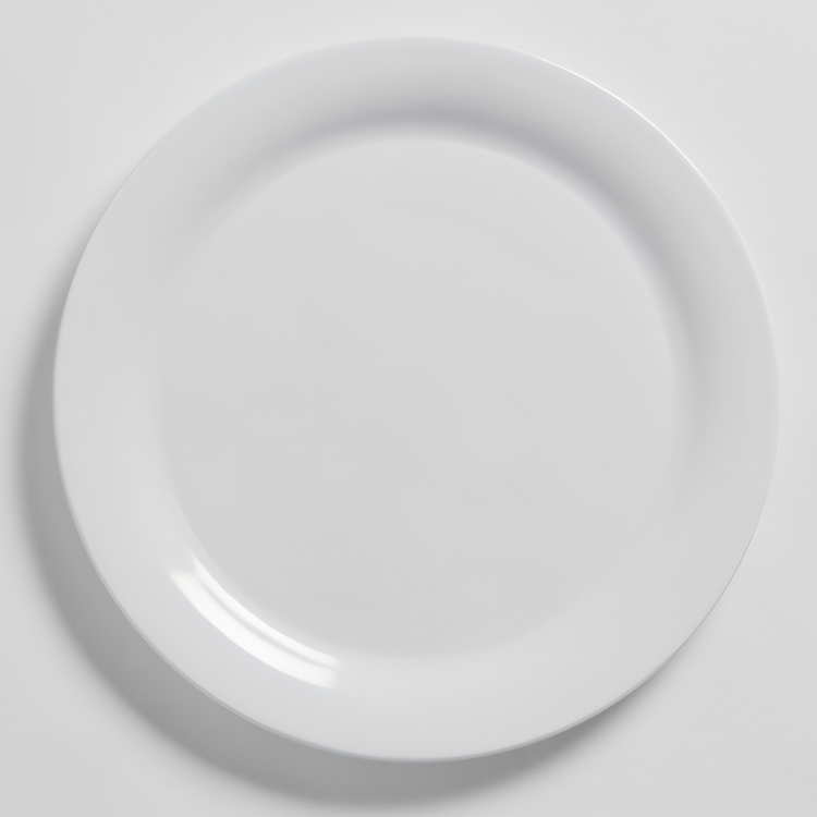 Product image #2 for Jane 9-Inch Round Wide Rim Melamine Dinner Plate
