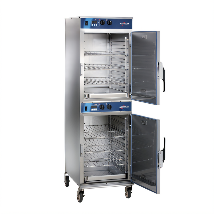 Product image #2 for Alto-Shaam 1000-TH/I-QS Double Compartment Electric Low-Temperature Cook & Hold Oven, 120 lb. Capacity Per Compartment, Stainless Steel