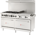 Thumbnail image #2 for Wolf Quick Ship WX Series 60-Inch Propane Gas Restaurant Range with 6 Open Burners, 24-Inch Griddle and 2 Standard Ovens