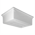 Thumbnail image #2 for Carlisle StorPlus 12.5 Gallon White Polyethylene Food Storage Box, 18 x 26 x 9 Inch