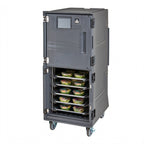 Thumbnail image #2 for Cambro Pro Cart Ultra® PCUCC615 Two-Compartment Electric Cold Food Pan Carrier, Insulated, Universal Rails, 32.5°–40°F